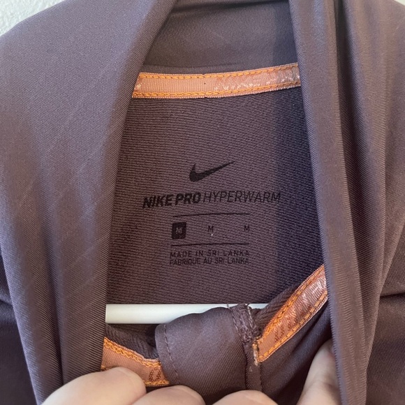 Nike Pro Hyperwarm 3/4 zip pullover - Picture 2 of 7